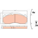 TRW | Bremsbelagsatz, Scheibenbremse | GDB5085 TRW | Bremsbelagsatz, Scheibenbremse | GDB5085
