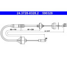 ATE | Seilzug, Kupplungsbetätigung | 24.3728-0328.2