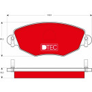 TRW | Bremsbelagsatz, Scheibenbremse | GDB1434DTE TRW | Bremsbelagsatz, Scheibenbremse | GDB1434DTE