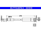 ATE | Bremsschlauch | 83.7713-0374.3