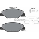 Textar | Bremsbelagsatz, Scheibenbremse | 2568101 Textar | Bremsbelagsatz, Scheibenbremse | 2568101