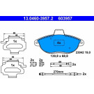 ATE | Bremsbelagsatz, Scheibenbremse | 13.0460-3957.2 ATE | Bremsbelagsatz, Scheibenbremse | 13.0460-3957.2