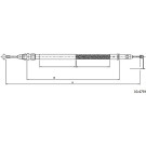 Metzger | Seilzug, Feststellbremse | 10.4739