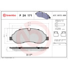 Brembo | Bremsbelagsatz, Scheibenbremse | P 24 171