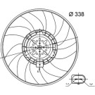 Mahle | Lüfter, Motorkühlung | CFF 33 000S