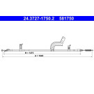 ATE | Seilzug, Feststellbremse | 24.3727-1750.2