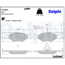 Delphi | Bremsbelagsatz, Scheibenbremse | LP1855 Delphi | Bremsbelagsatz, Scheibenbremse | LP1855
