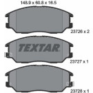Textar | Bremsbelagsatz, Scheibenbremse | 2372601 Textar | Bremsbelagsatz, Scheibenbremse | 2372601