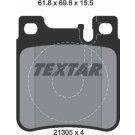 Textar | Bremsbelagsatz, Scheibenbremse | 2130504 Textar | Bremsbelagsatz, Scheibenbremse | 2130504