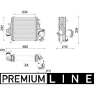 Mahle | Ladeluftkühler | CI 640 000P