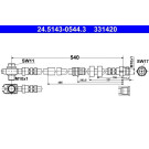 ATE | Bremsschlauch | 24.5143-0544.3