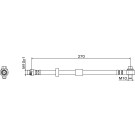 Metzger | Bremsschlauch | 4111579