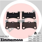 Zimmermann | Bremsbelagsatz, Scheibenbremse | 24614.165.9 Zimmermann | Bremsbelagsatz, Scheibenbremse | 24614.165.9