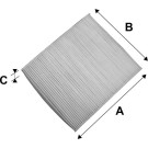 Valeo | Filter, Innenraumluft | 698866 Valeo | Filter, Innenraumluft | 698866