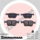 ZIMMERMANN 25009.165.1 Bremsbeläge