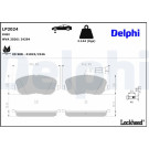 Delphi | Bremsbelagsatz, Scheibenbremse | LP2024 Delphi | Bremsbelagsatz, Scheibenbremse | LP2024