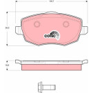TRW | Bremsbelagsatz, Scheibenbremse | GDB1593 TRW | Bremsbelagsatz, Scheibenbremse | GDB1593