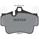 Textar | Bremsbelagsatz, Scheibenbremse | 2404901 Textar | Bremsbelagsatz, Scheibenbremse | 2404901