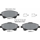 Textar | Bremsbelagsatz, Scheibenbremse | 2466801 Textar | Bremsbelagsatz, Scheibenbremse | 2466801