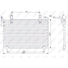 NRF | Kondensator, Klimaanlage | 35071