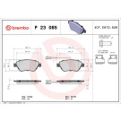 Brembo | Bremsbelagsatz, Scheibenbremse | P 23 085 Brembo | Bremsbelagsatz, Scheibenbremse | P 23 085