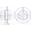 Delphi | Bremsscheibe | BG3763