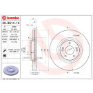 Brembo | Bremsscheibe | 09.B614.10