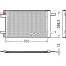 Denso | Kondensator, Klimaanlage | DCN21032