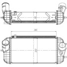 NRF | Ladeluftkühler | 309066