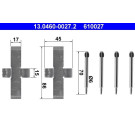 ATE | Zubehörsatz, Scheibenbremsbelag | 13.0460-0027.2