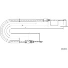 Metzger | Seilzug, Feststellbremse | 10.6036