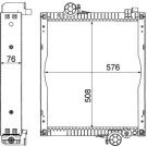 Mahle | Kühler, Motorkühlung | CR 217 000S