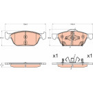 TRW | Bremsbelagsatz, Scheibenbremse | GDB3600 TRW | Bremsbelagsatz, Scheibenbremse | GDB3600