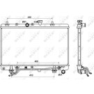NRF | Kühler, Motorkühlung | 53119