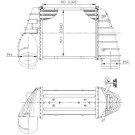 NRF | Ladeluftkühler | 309040