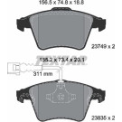 Textar | Bremsbelagsatz, Scheibenbremse | 2374901 Textar | Bremsbelagsatz, Scheibenbremse | 2374901