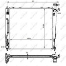 NRF | Kühler, Motorkühlung | 59201