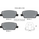 Textar | Bremsbelagsatz, Scheibenbremse | 2614201 Textar | Bremsbelagsatz, Scheibenbremse | 2614201