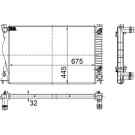 Mahle | Kühler, Motorkühlung | CR 789 000S