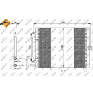 NRF | Kondensator, Klimaanlage | ohne Entfeuchter | 35307