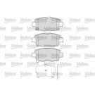 Valeo | Bremsbelagsatz, Scheibenbremse | 601673 Valeo | Bremsbelagsatz, Scheibenbremse | 601673