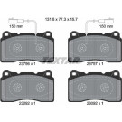 Textar | Bremsbelagsatz, Scheibenbremse | 2375601 Textar | Bremsbelagsatz, Scheibenbremse | 2375601