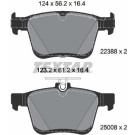 Textar | Bremsbelagsatz, Scheibenbremse | 2238801 Textar | Bremsbelagsatz, Scheibenbremse | 2238801