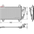 Denso | Kondensator, Klimaanlage | DCN44017