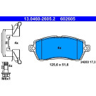 ATE | Bremsbelagsatz, Scheibenbremse | 13.0460-2605.2