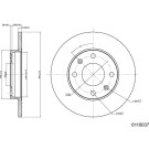 Metzger | Bremsscheibe | 6110037