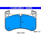 ATE | Bremsbelagsatz, Scheibenbremse | 13.0460-4899.2