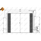 NRF | Kondensator, Klimaanlage | ohne Entfeuchter | 35904