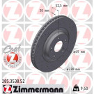 Zimmermann | Bremsscheibe | 285.3538.52