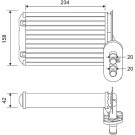 Valeo | Wärmetauscher, Innenraumheizung | 812030